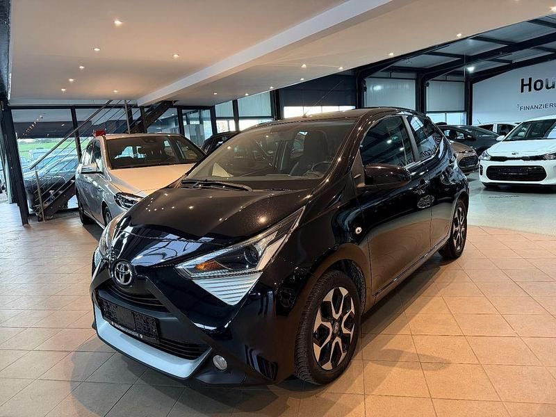 Schwarz Gebraucht 2019 Toyota Aygo Connect Style Kleinwagen | 8.990 € (Fairer Preis) - Bild 1/4