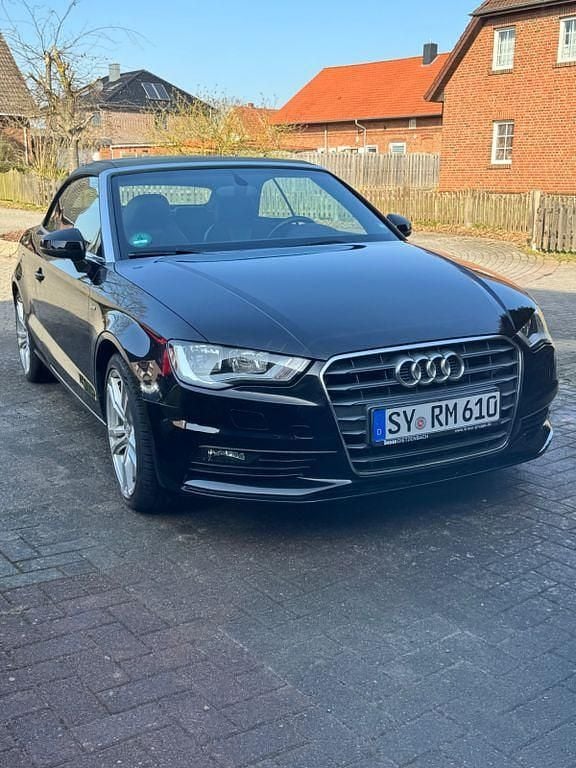 Gebraucht Audi A3 Cabriolet S-Line 140 PS (102 kW) 2014 Schwarz Cabrio