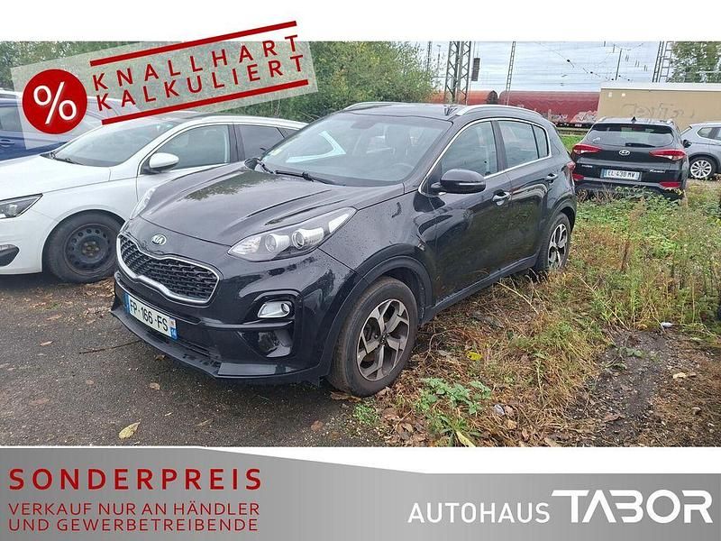 (1k) black pearl Gebraucht 2019 Kia Sportage Edition 7 SUV | 12.885 € (Fairer Preis) - Bild 1/4