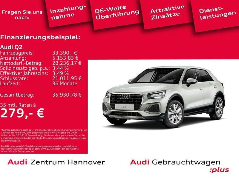 Gebraucht Audi Q2 Advanced Plus 150 PS (110 kW) 2025 Tausilber metallic SUV
