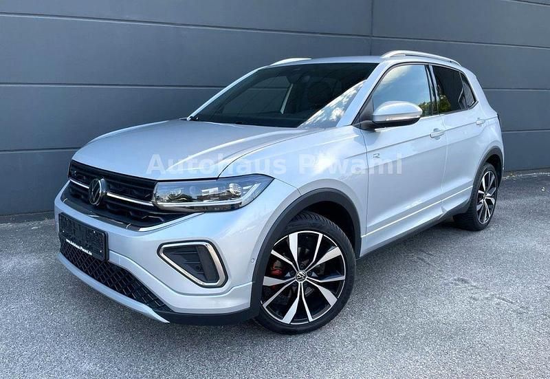 Reflexsilber metallic Gebraucht 2024 VW T-Cross R-line SUV | 26.200 € (Fairer Preis) - Bild 1/4