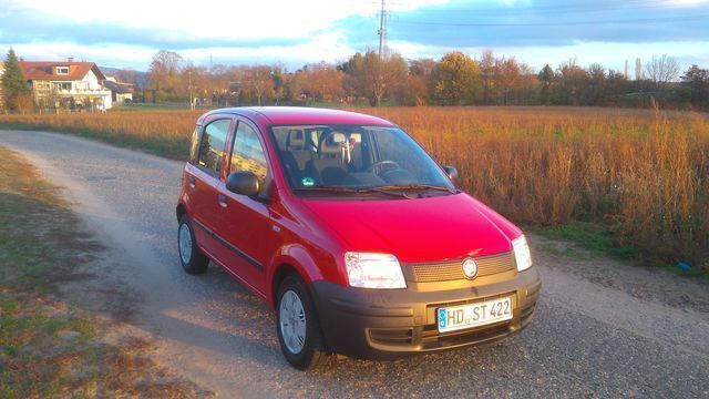 Gebraucht Fiat Panda 54 PS (39 kW) 2011 Rot Kleinwagen