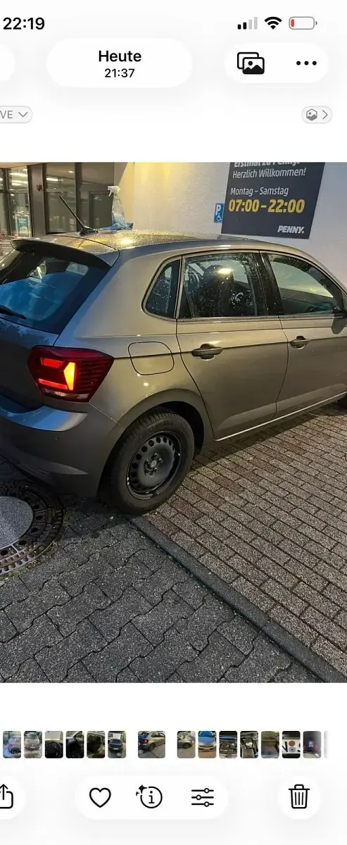 Gebraucht VW Polo 95 PS (69 kW) 2021 Grau Kleinwagen