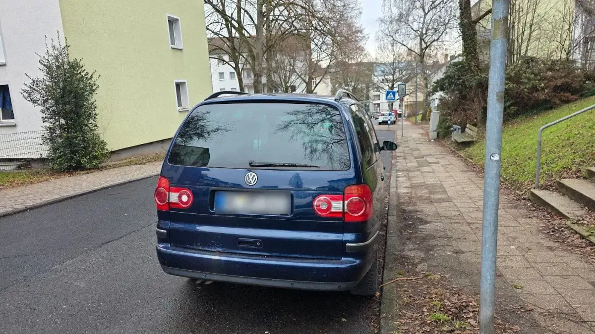 Gebraucht VW Sharan Highline 204 PS (150 kW) 2004 Blau Van / Kleinbus