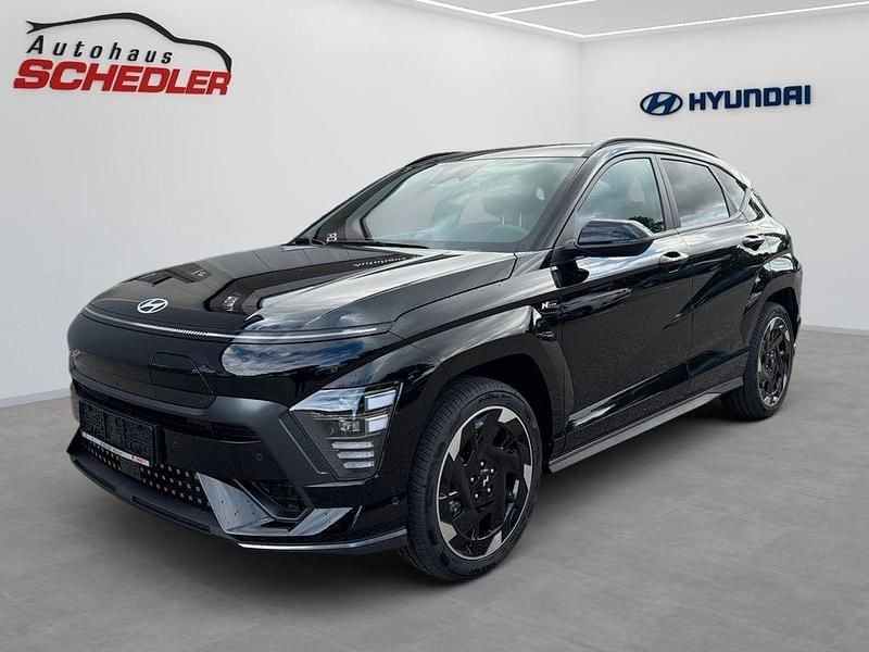 Schwarz Neu 2025 Hyundai Kona N Line SUV | 39.900 € (Fairer Preis) - Bild 1/4