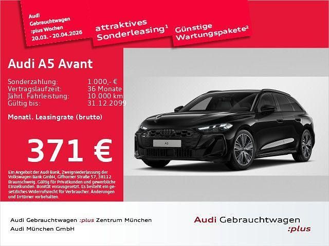 Gebraucht Audi A5 S-Line 204 PS (150 kW) 2025 Mythosschwarz metallic Kombi