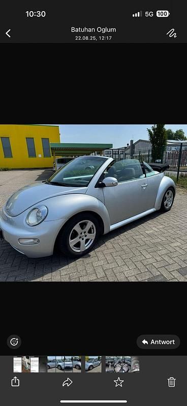 Silber Gebraucht 2005 VW Beetle Cabrio | 1.849 € (Superpreis) - Bild 1/4