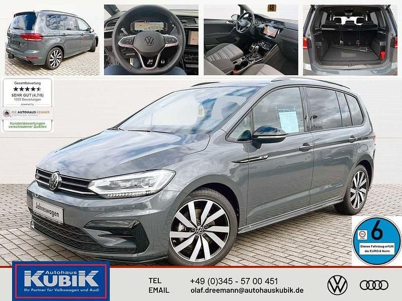 Delfingrau metallic Gebraucht 2024 VW Touran R-line Van / Kleinbus | 46.850 € - Bild 1/4