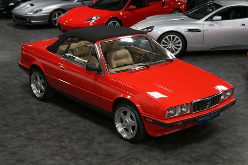 Gebraucht Maserati Biturbo 188 PS (138 kW) 1988 Rot Cabrio