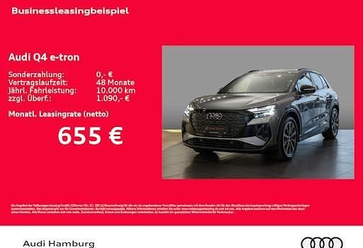 Grau Neu 2025 Audi Q4 e-tron Ambiente SUV | 68.229 € - Bild 1/4
