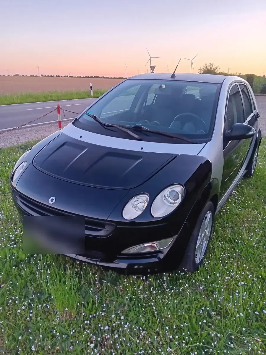 Usata Smart ForFour 95 CV (69 kW) 2006 Nero Utilitaria