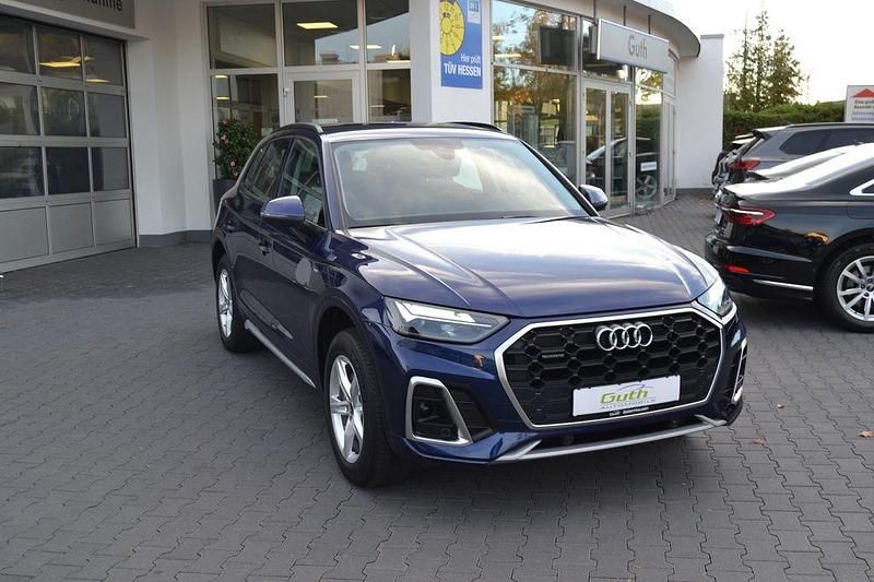 Blau Gebraucht 2023 Audi Q5 S-Line SUV | 39.980 € (Superpreis) - Bild 1/3