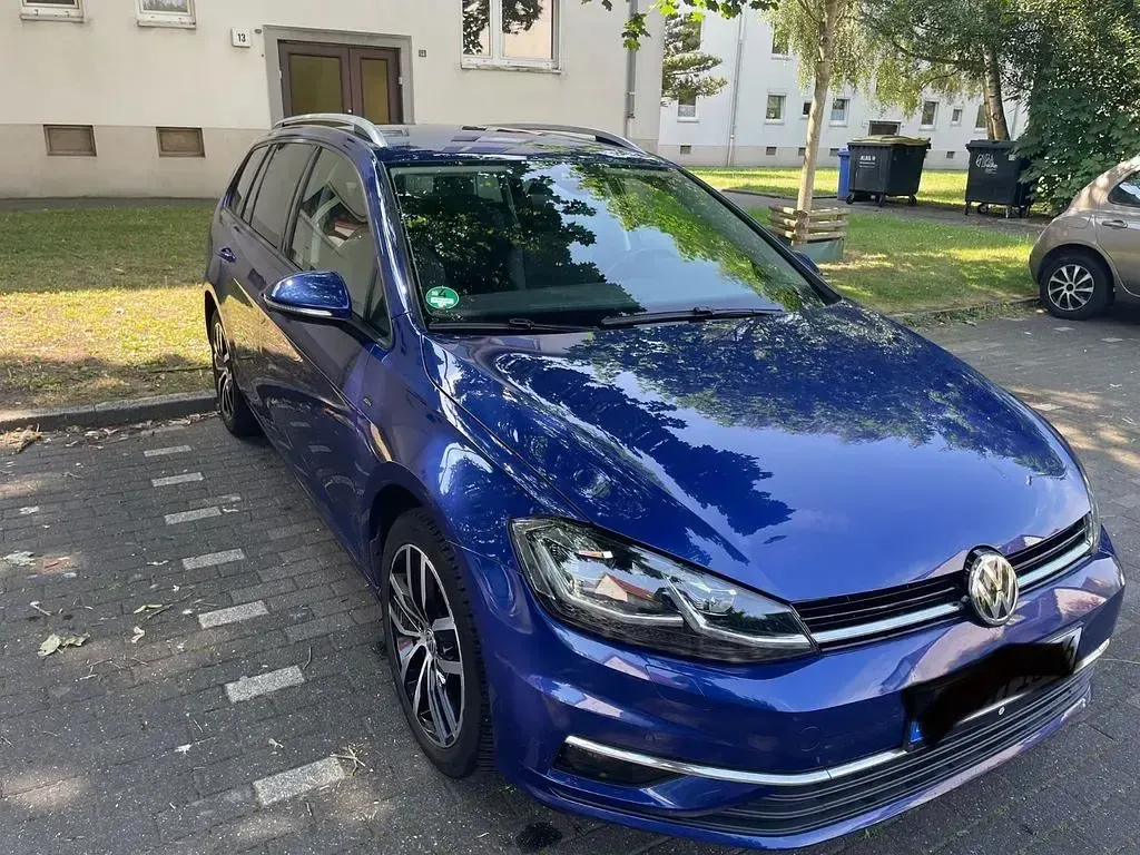 Gebraucht VW Golf VII Join 110 PS (80 kW) 2018 Blau Kombi