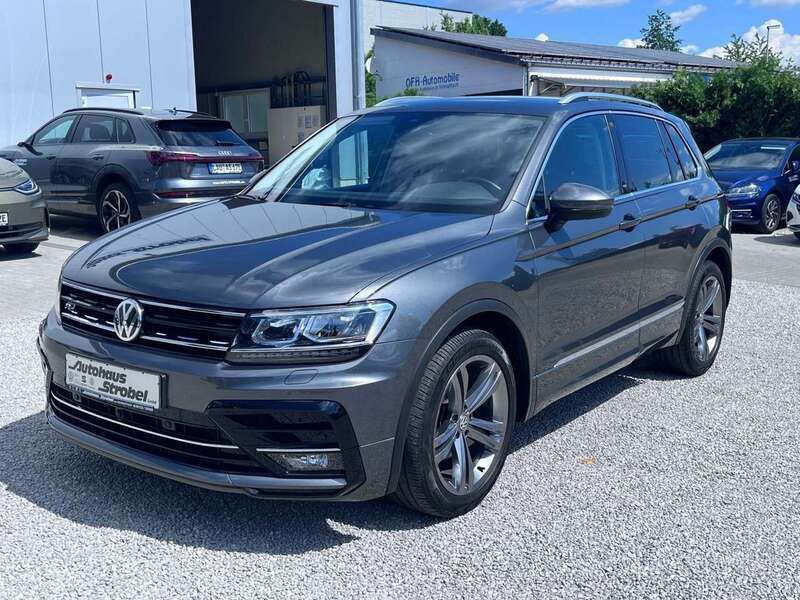 Gebraucht VW Tiguan Sound 150 PS (110 kW) 2018 Indiumgrau metallic SUV