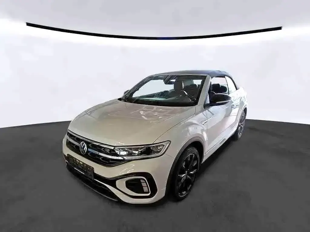 Gebraucht VW T-Roc Cabriolet Style 150 PS (110 kW) 2022 Pure white/schwarz Cabrio