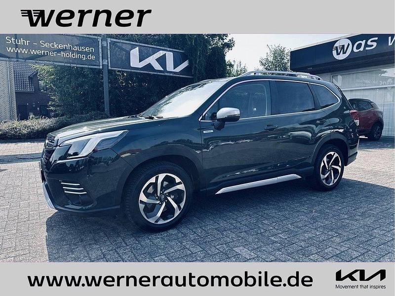 Cascade green silica Gebraucht 2023 Subaru Forester Platinum SUV | 30.430 € (Fairer Preis) - Bild 1/4