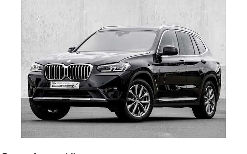 Schwarz Gebraucht 2022 BMW X3 Sport Line SUV | 35.780 € (Superpreis) - Bild 1/4
