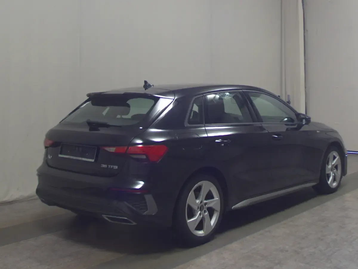 Usado Audi A3 S-Line 150 HP (110 kW) 2021 Preto Sedan