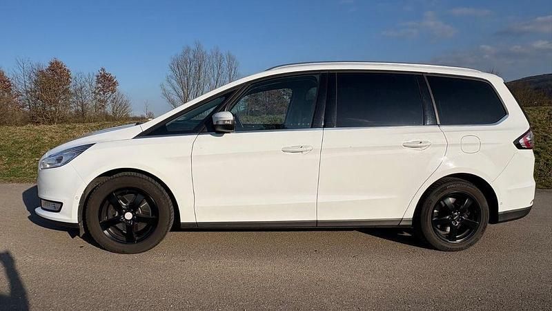 Gebraucht Ford Galaxy Titanium 179 PS (131 kW) 2018 Weiß Van / Kleinbus