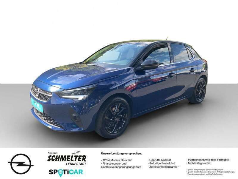 Blau Gebraucht 2020 Opel Corsa Elegance Kleinwagen | 13.940 € (Etwas zu teuer) - Bild 1/4