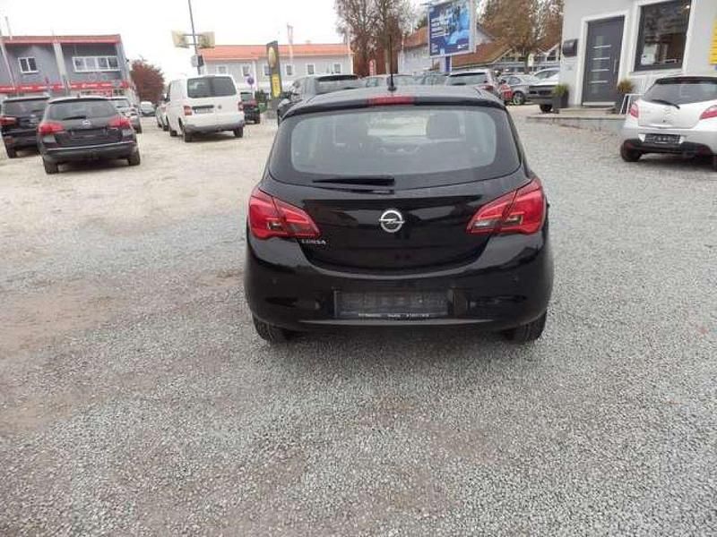 Gebraucht Opel Corsa Edition 90 PS (66 kW) 2017 Schwarz Kleinwagen