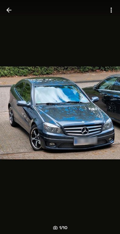 Grau Gebraucht 2009 Mercedes CLC220 Kleinwagen | 6.900 € (Teuer) - Bild 1/4