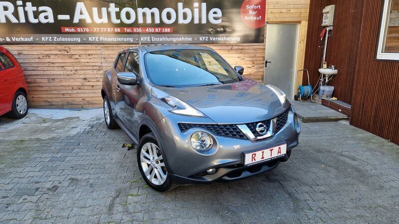 Grau Gebraucht 2016 Nissan Juke Tekna SUV | 11.980 € (Fairer Preis) - Bild 1/4