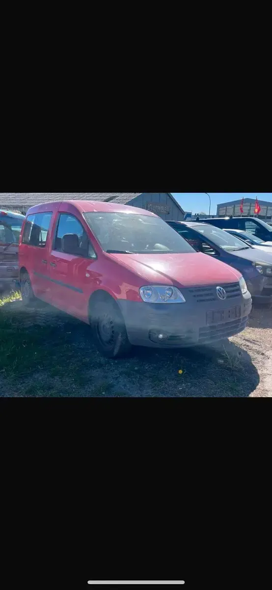 Brugt VW Caddy 109 HK (80 kW) 2006 Rød MPV