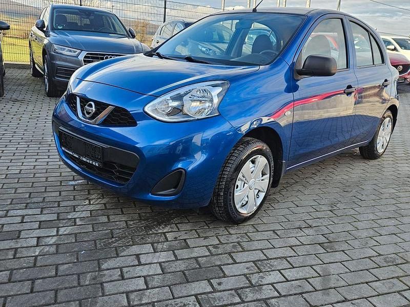 Blau Gebraucht 2016 Nissan Micra Visia Limousine | 5.250 € (Fairer Preis) - Bild 1/4