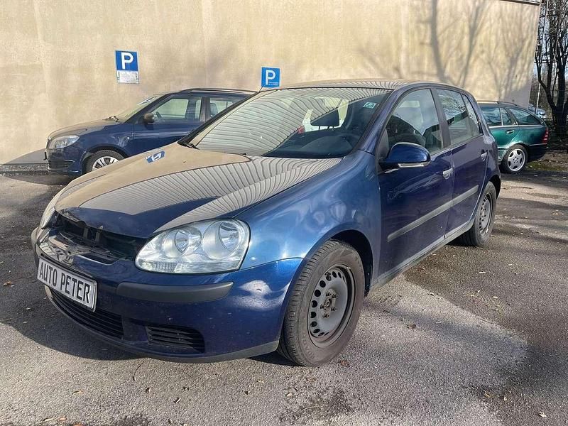 Shadow blue metallic Gebraucht 2005 VW Golf IV Trendline Kleinwagen | 1.300 € (Guter Preis) - Bild 1/4