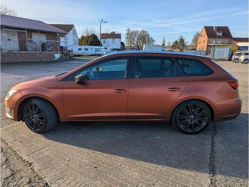 Gebraucht Seat Leon ST FR 184 PS (135 kW) 2016 Orange Kombi