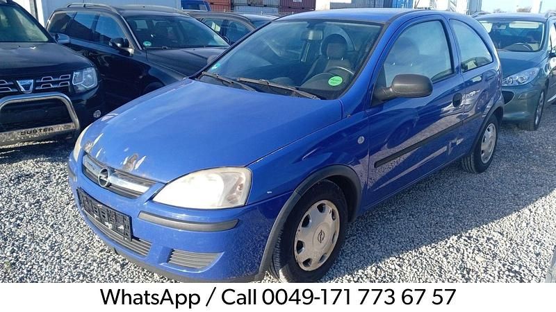 Blau Gebraucht 2006 Opel Corsa Limousine | 300 € (Superpreis) - Bild 1/4