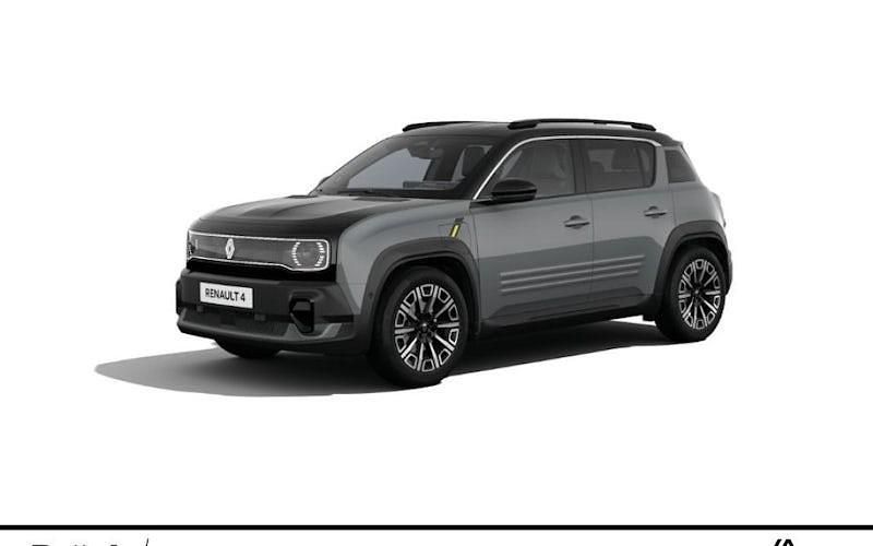 Schiefergrau, schwarzes dach (metallic) Neu 2025 Renault 4 E-Tech Iconic SUV | 36.998 € (Fairer Preis) - Bild 1/4
