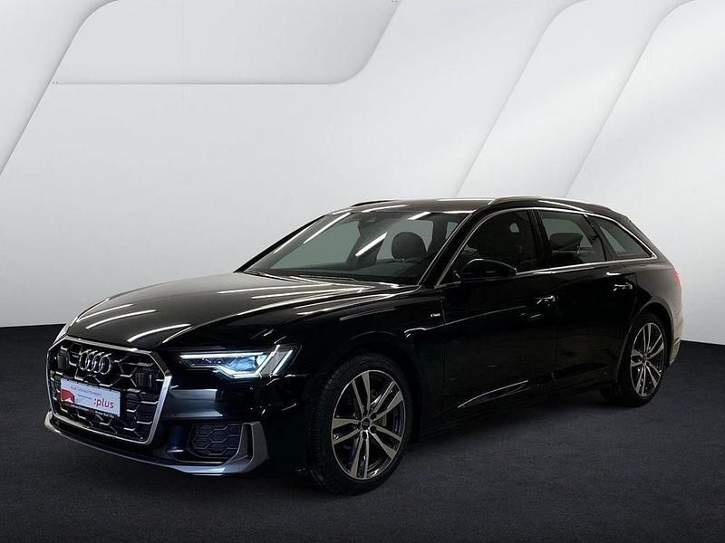 Schwarz (mythosschwarz metallic) Gebraucht 2024 Audi A6 Ambiente Kombi | 49.590 € (Teuer) - Bild 1/4