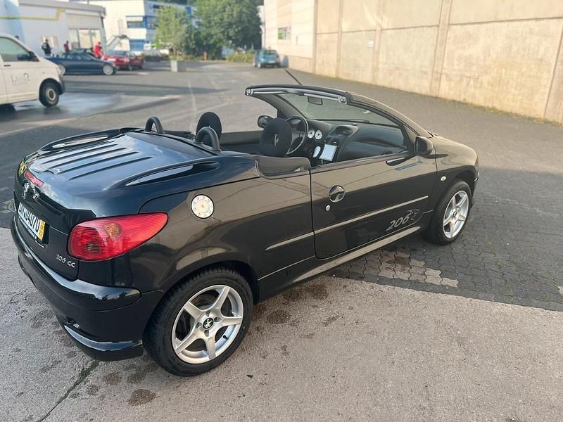 Schwarz Gebraucht 2006 Peugeot 206 CC Cabrio | 1.000 € (Superpreis) - Bild 1/4