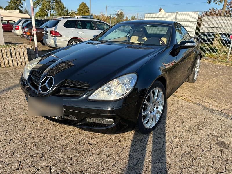 Schwarz Gebraucht 2006 Mercedes SLK200 Cabrio | 6.200 € (Guter Preis) - Bild 1/4