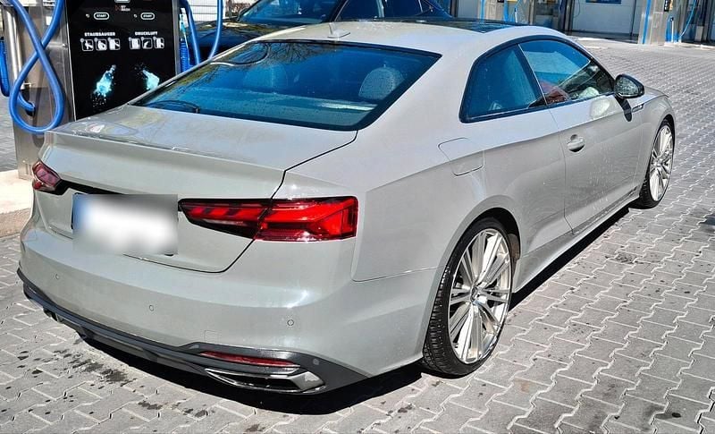 Usado Audi A5 S-Line 252 HP (185 kW) 2020 Cinzento Coupé