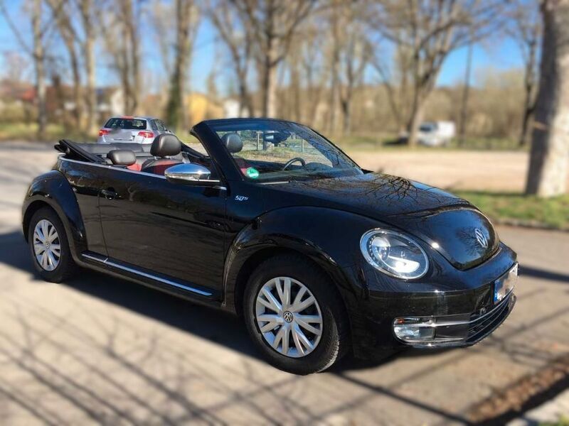 Schwarz Gebraucht 2013 VW Beetle S Cabrio | 11.900 € (Guter Preis) - Bild 1/4
