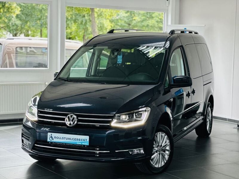 Brugt VW Caddy Maxi Highline 131 HK (96 kW) 2020 Blå MPV
