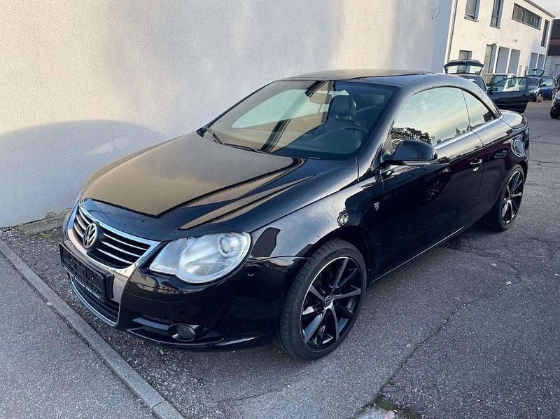 Schwarz Gebraucht 2007 VW Eos Cabrio | 5.000 € - Bild 1/4