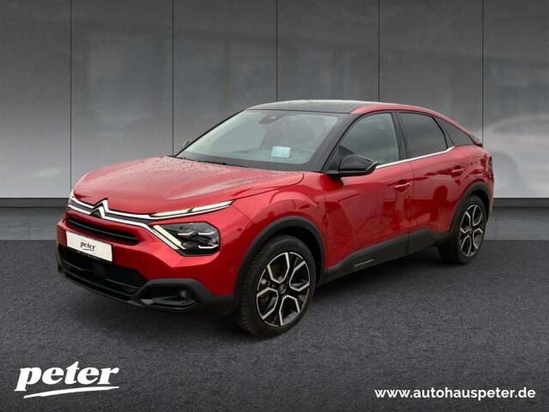 Rot Gebraucht 2022 Citroën e-C4 Shine Limousine | 19.840 € (Etwas zu teuer) - Bild 1/4