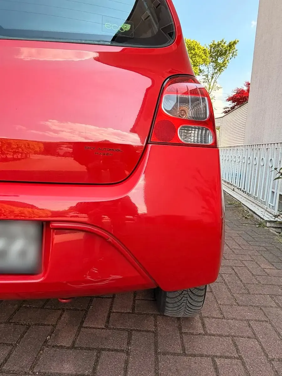 Gebraucht Renault Twingo 64 PS (47 kW) 2008 Rot Kleinwagen