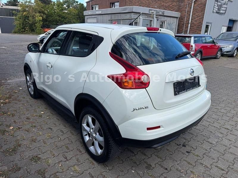 Gebraucht Nissan Juke Acenta 110 PS (80 kW) 2012 Weiß SUV