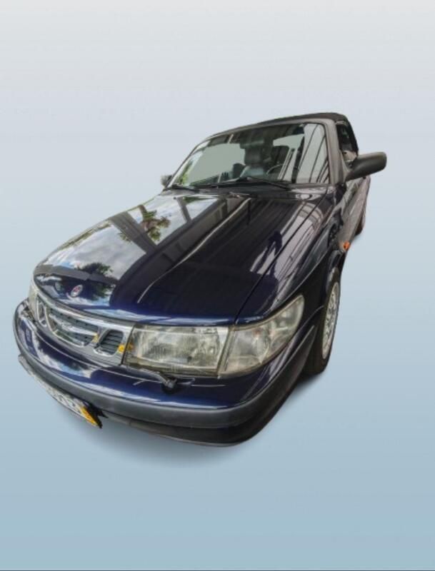 Blau Gebraucht 1998 Saab 9-3 Cabriolet Cabrio | 4.900 € - Bild 1/4