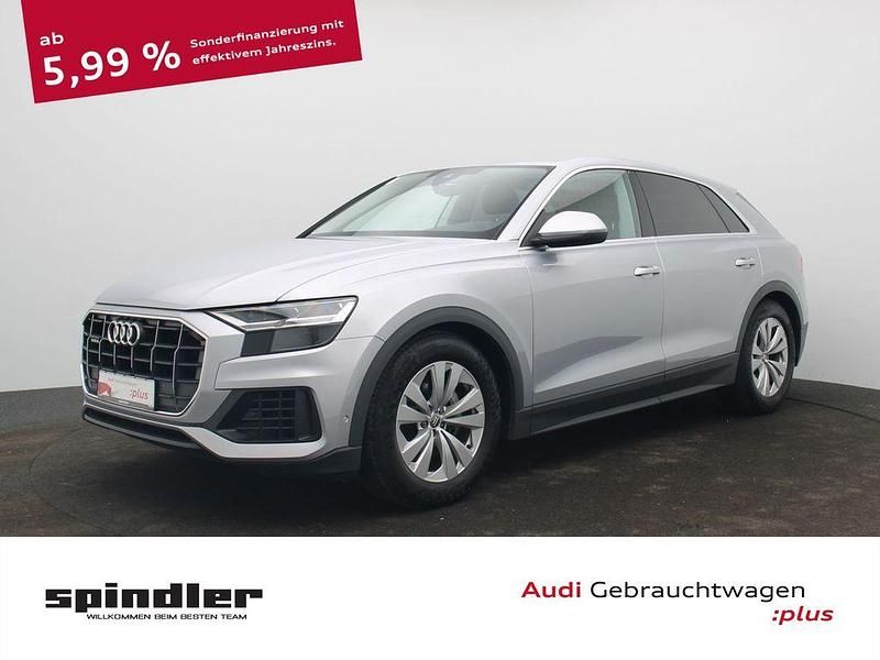 Gebraucht Audi Q8 Ambiente 340 PS (250 kW) 2020 Florettsilber metallic SUV
