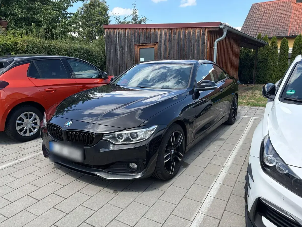 Gebraucht BMW 420 Coupé 184 PS (135 kW) 2015 Schwarz Coupé