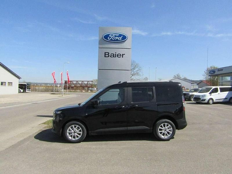 Neu Ford Tourneo Courier Titanium 125 PS (91 kW) 2025 Obsidianschwarz metallic Van / Kleinbus