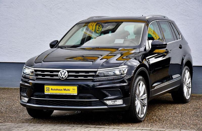 Gebraucht VW Tiguan Highline 190 PS (139 kW) 2016 Schwarz SUV