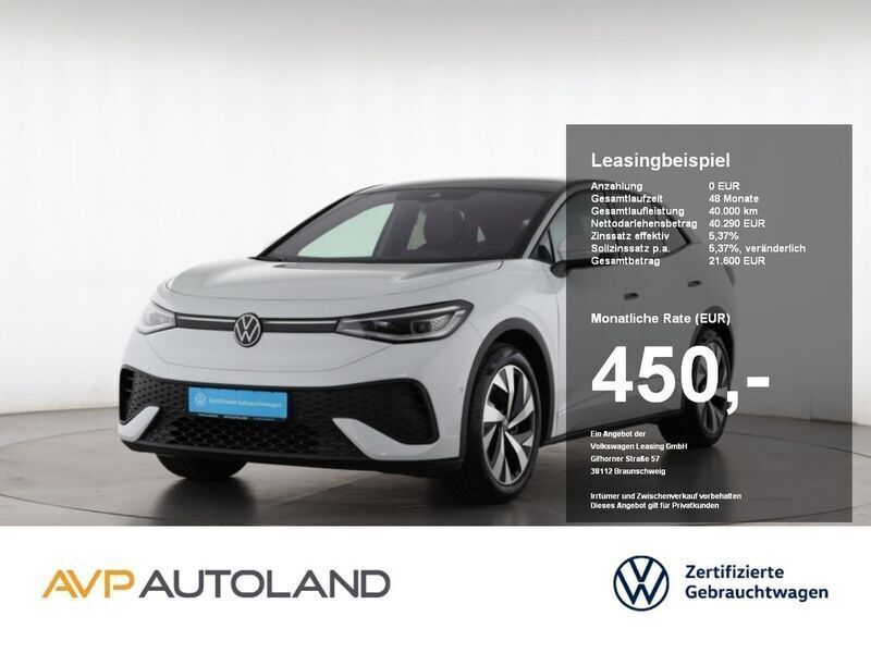 Weiß Gebraucht 2024 VW ID.5 Pro Performance SUV | 40.210 € - Bild 1/4