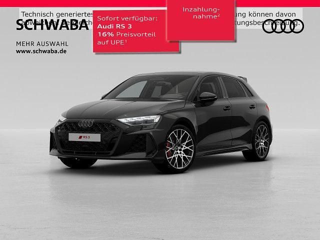 Schwarz Neu 2025 Audi RS3 Sportback Sport Kleinwagen | 72.290 € (Fairer Preis) - Bild 1/4